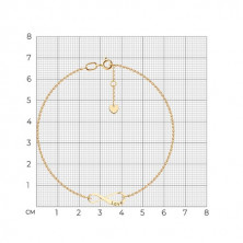 050867 Браслет (Золото 585)
