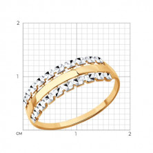 019811 Кольцо (Золото 585)