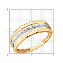 51-110-00482-1 Кольцо (Золото 585)