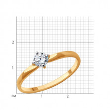 51-110-01924-1 Кольцо (Золото 585)