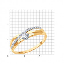 51-110-02311-1 Кольцо (Золото 585)