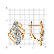 51-120-01025-1 Серьги (Золото 585)