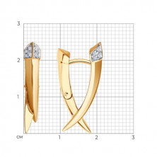 51-120-02821-1 Серьги (Золото 585)