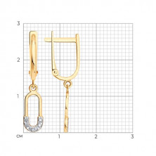 51-121-01212-1 Серьги (Золото 585)