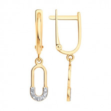 51-121-01212-1 Серьги (Золото 585)