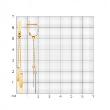 51-121-02794-1 Серьги (Золото 585)
