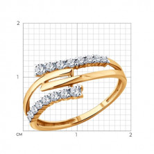 019818 Кольцо (Золото 585)