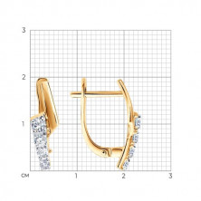 51-120-01382-1 Серьги (Золото 585)