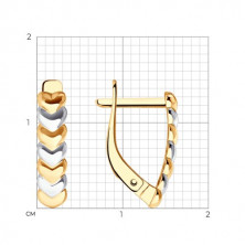 51-120-02212-1 Серьги (Золото 585)