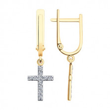 51-121-02576-1 Серьги (Золото 585)