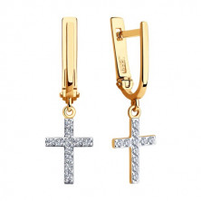 51-121-02576-1 Серьги (Золото 585)