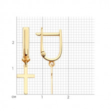 51-121-02579-1 Серьги (Золото 585)