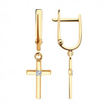 51-121-02598-1 Серьги (Золото 585)