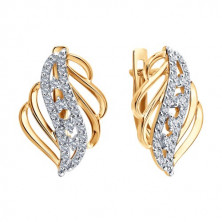 51-120-01025-1 Серьги (Золото 585)