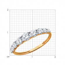 51-110-01328-1 Кольцо (Золото 585)