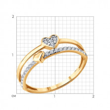 019797 Кольцо (Золото 585)