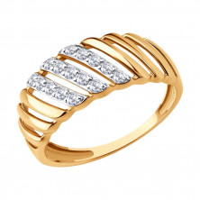 019810 Кольцо (Золото 585)