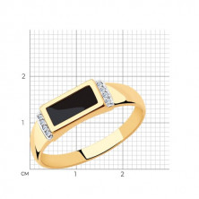 018347 Кольцо (Золото 585)