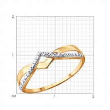 51-110-01380-1 Кольцо (Золото 585)