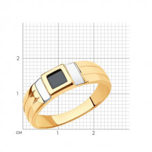 018444 Кольцо (Золото 585)