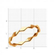 018885 Кольцо (Золото 585)
