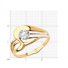 018206 Кольцо (Золото 585)