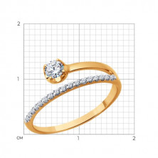 019518 Кольцо (Золото 585)