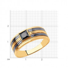 018398 Кольцо (Золото 585)