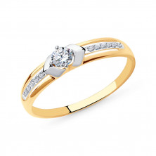 017297 Кольцо (Золото 585)