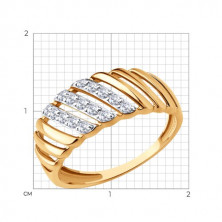 019810 Кольцо (Золото 585)