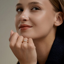 019810 Кольцо (Золото 585)