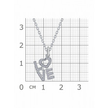 16-1662 Колье (Серебро 925)