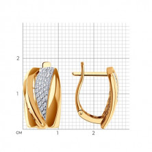 0200462 Серьги (Золото 585)