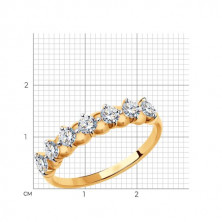 51-110-00746-1 Кольцо (Золото 585)