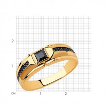 018408 Кольцо (Золото 585)