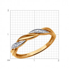 019459 Кольцо (Золото 585)